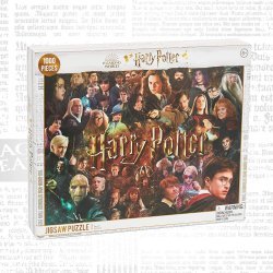 Пазл Гарри Поттер Harry Potter Characters Movie Collage Puzzle (1000-Piece)