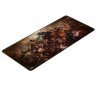 Коврик для мыши игровая поверхность Blizzard DIABLO IV 4 - Heroes (Диабло)  XL (90*42 cm)