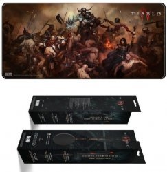 Килимок для миші ігрова поверхня Blizzard DIABLO IV 4 - Heroes (Діабло) XL (90*42 cm)