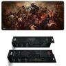 Коврик для мыши игровая поверхность Blizzard DIABLO 4 Heroes (Диабло)  XL (90*42 cm)