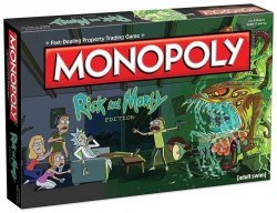 Монополія настільна гра Рік і Морті Monopoly Rick and Morty Board Game