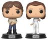 Фігурки Funko Bobble Star Wars: Han Solo and Princess Leia Фанк Зоряні війни (2 pack)