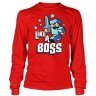  Футболка длинный рукав Minecraft Like a Boss Boys 8-20 Long Sleeve Tee (размер M)