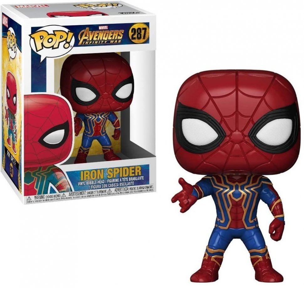 Фигурка Funko Marvel Spider-Man Iron Spider Железный Человек Паук Фанко 287