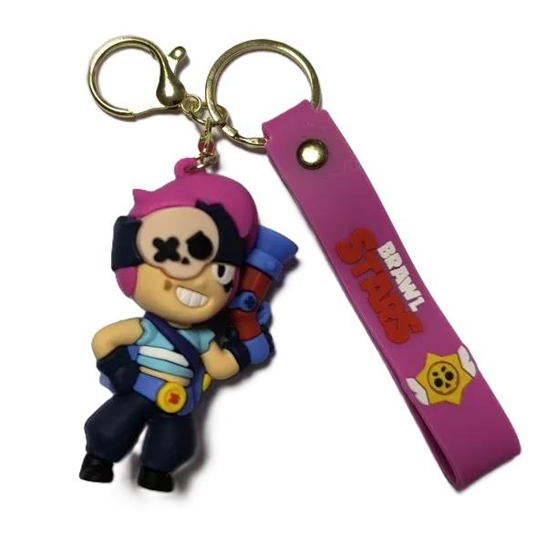 Брелок подвеска на рюкзак Brawl Stars 3D Keychain Backpack Бравл старс №6