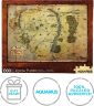 Пазл Lord of the Rings AQUARIUS Hobbit Middle Earth Map Puzzle Володар кілець Мапа Середземя 1000 шт.