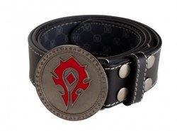 Ремень + Пряжка World of Warcraft Horde Leather Belt