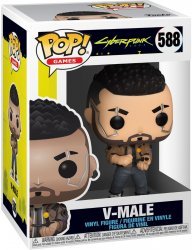 Фігурка Funko Pop Games: Cyberpunk 2077 - V-Male Figure фанк Киберпанк