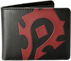 Гаманець JINX World of Warcraft Horde Loot Black /Red Wallet Орда