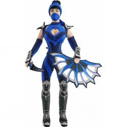 Мягкая игрушка фигурка WP Merchandise Mortal Kombat Kitana Китана плюш 34 см