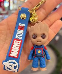 Брелок підвіска на рюкзак Marvel Groot 3D Keychain Грут Backpack