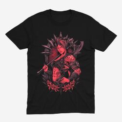 Футболка Morze Baldurs Gate Karlach Врата Балдура Карлах (размер L)