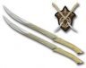 Репліка зброї The Hobbit Legolas Fantasy Fighting Swords with Display