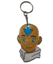 Брелок Avatar: The Last Airbender Aang Аватар на Аанг Keychain ABS пластик 4 см.