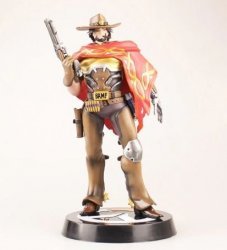 Статуетка Overwatch McCree Statue Color Figure 33 см