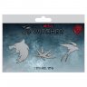 Набор значков Ведьмак Netflix: The Witcher Trinity Sigils 3-Pack 