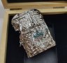 Зажигалка WORLD OF WARCRAFT The lich king Lighter (silver) + подарочная коробка из дерева