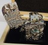 Зажигалка WORLD OF WARCRAFT The lich king Lighter (silver) + подарочная коробка из дерева