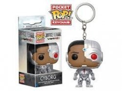 Брелок DC: Funko Pocket POP! Keychain Justice League Cyborg