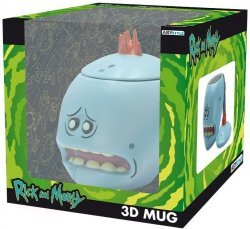 Чашка 3D Mug Rick and Morty Mr. Meeseeks Рик и Морти 450 мл