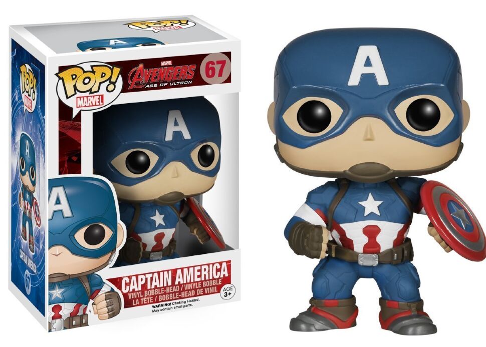 Фігурка Avengers Captain America Pop! Vinyl Figure