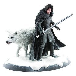 Статуэтка Game of Thrones  Jon Snow And Ghost Statue Limited edition