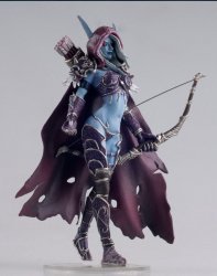 World of Warcraft Sylvanas Windrunner Forsaken Queen Figure