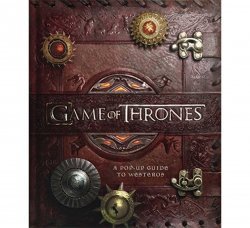 Книга 3D карта Игра престолов Вестерос Game of Thrones: A PopUp Guide to Westeros