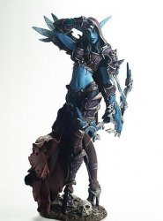 World of Warcraft Wave 7 Action Figure Forsaken queen Sylvanas Windrunner