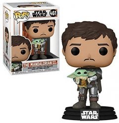 Фігурка Funko Star Wars: The Mandalorian with Grogu Фанко Зоряні війни: Мандалорець 461