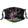 Маска защитная для лица World of Warcraft Murloc Illidan + 2 угольных фильтра
