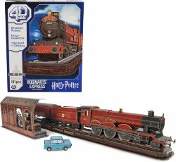 Пазл 4D Build Harry Potter Hogwarts Express puzzle 3D картон Гаррі Поттер Хогвартс Експрес 181 шт.