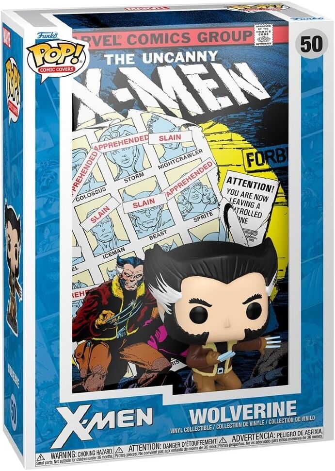 Фігурка Funko Comic Cover Marvel Days of Future Past Wolverine Фанко Росомаха 50