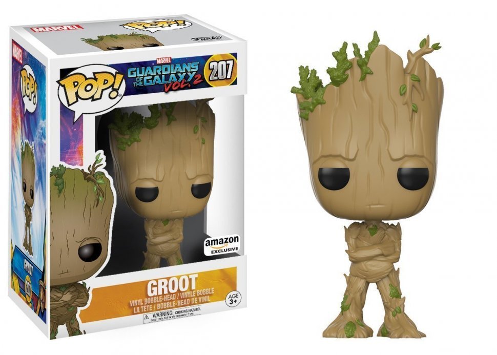 Фигурка Funko Pop! Guardians of The Galaxy Vol. 2 - Adolescent Groot Amazon Exclusive Action Figure