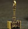 Брелок World of Warcraft Doomhammer Варкрафт латунь 6 см.
