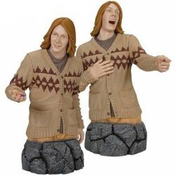 Набір фігурок Gentle Giant Harry Potter Fred and George Weasley Mini Bust Гаррі Поттер Фред и Джордж Уізлі