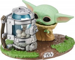 Фігурка Funko Star Wars: Mandalorian The Child with Egg Canister Grogu Мандалорець Фанко Грогу 407