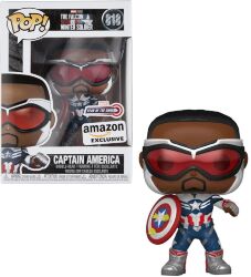 Фігурка Funko Marvel Falcon and The Winter Soldier Captain America (Sam Wilson) фанко Amazon Exclusive 818