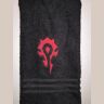 Полотенце со знаком Орды (Horde World of Warcraft Towel) 35 x 62 cm