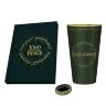 Подарунковий набір LORD OF THE RINGS - XXL glass + Pin + Pocket Notebook The ring