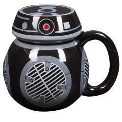 Чашка Star Wars - The Last Jedi - BB-9E Ceramic Sculpted Mug with Lid - 16 oz