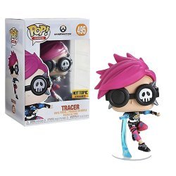 Фигурка Overwatch Funko POP Tracer (Punk Skin) Exclusive 495 Овервотч фанко Трейсер