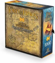 Пазл Noble Collection Lord of The Rings Map of Middle Earth Puzzle Володар кілець Карта Середземя 1000 шт.