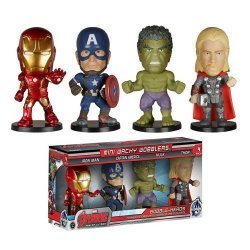 Набір Avengers Age of Ultron Mini Wacky Wobbler 4-Pack