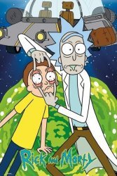 Постер Рік та Морті Rick and Morty Maxi Poster Ship плакат 90*60 см