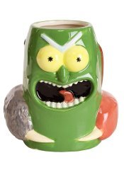 Чашка Рік і Морті - Pickle Rick 3D Sculpted Mug