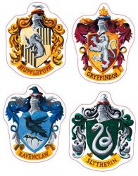 Наклейки ABYstyle Harry Potter Hogwarts Houses (Гаррі Поттер) Хогвартс 