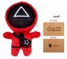 Мяка іграшка Гра в Кальмара Plush - наглядач Трикутник ▲