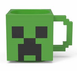 Чашка Minecraft Creeper 3D кружка майнкрфт керамика  