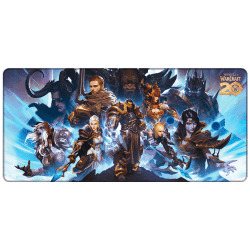 Коврик игровая поверхность Blizzard World Of Warcraft 20th Anniversary XL Варкрафт (90*42 cm)